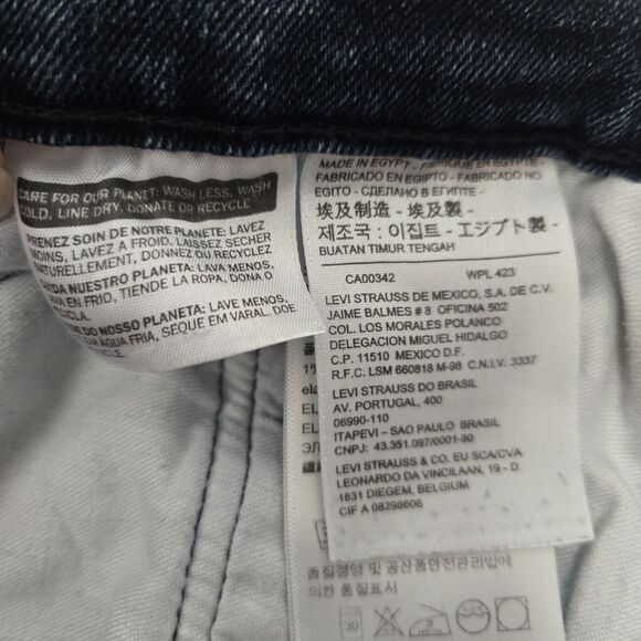 Levi’s 550 Men’s Jeans Relaxed Fit Straight Leg Denim 52 x 30 - Picture 5 of 9